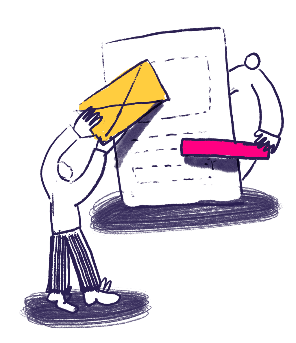 putting message on a page