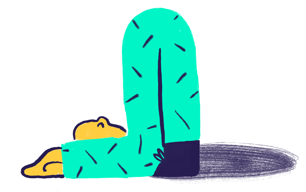 flexible person