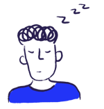 Man thinking about alerts