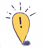 yellow bulb pinpointing location