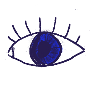 eye open wide
